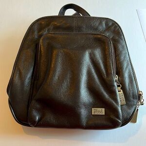 Wilson Leather Pelle Studio Leather Backpack Style Handbag